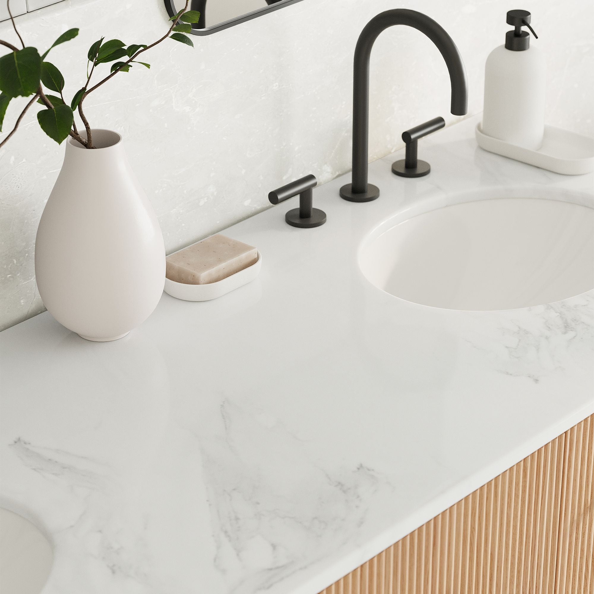 Ellington Double Bathroom Vanity (63"–72")