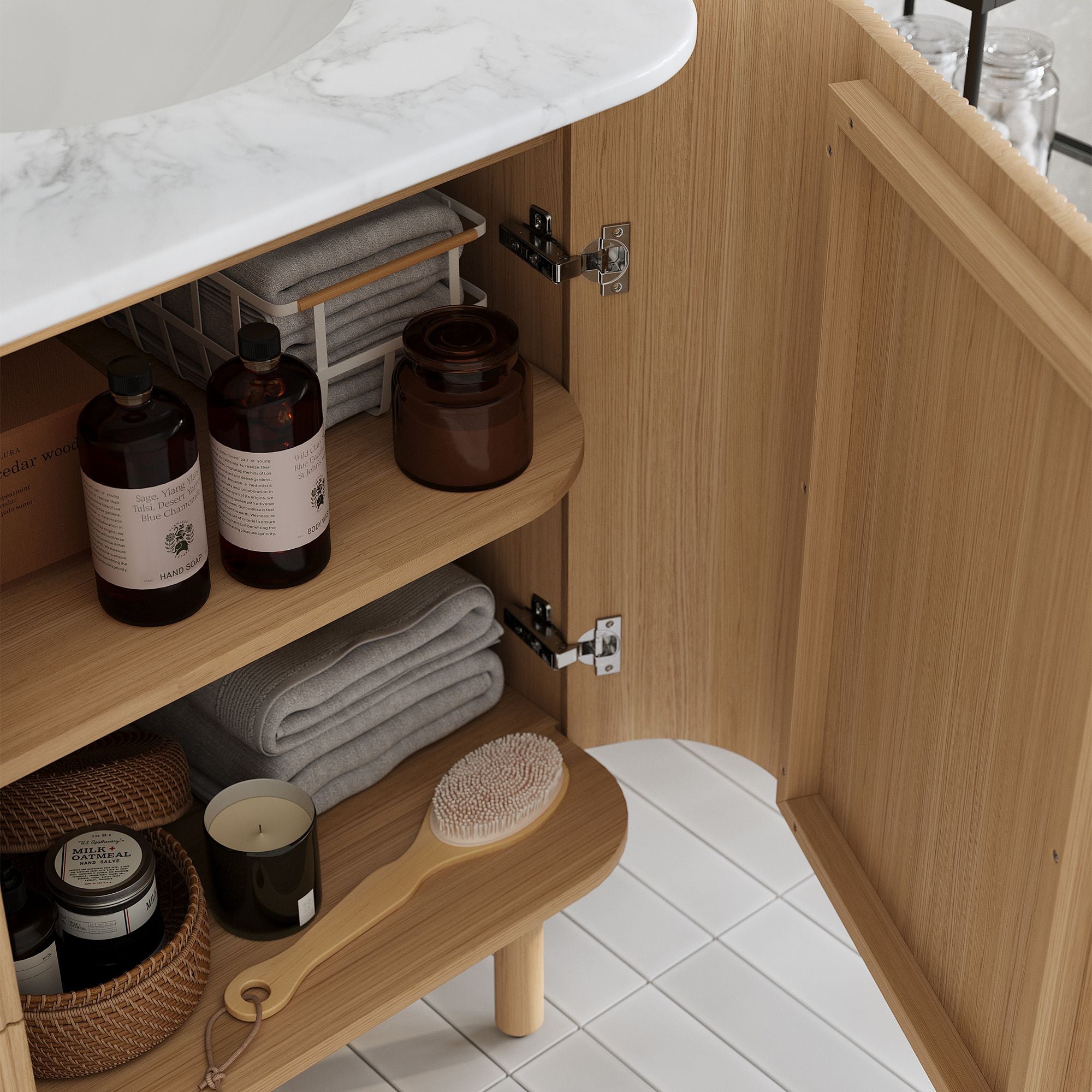 Ellington Double Bathroom Vanity (63"–72")