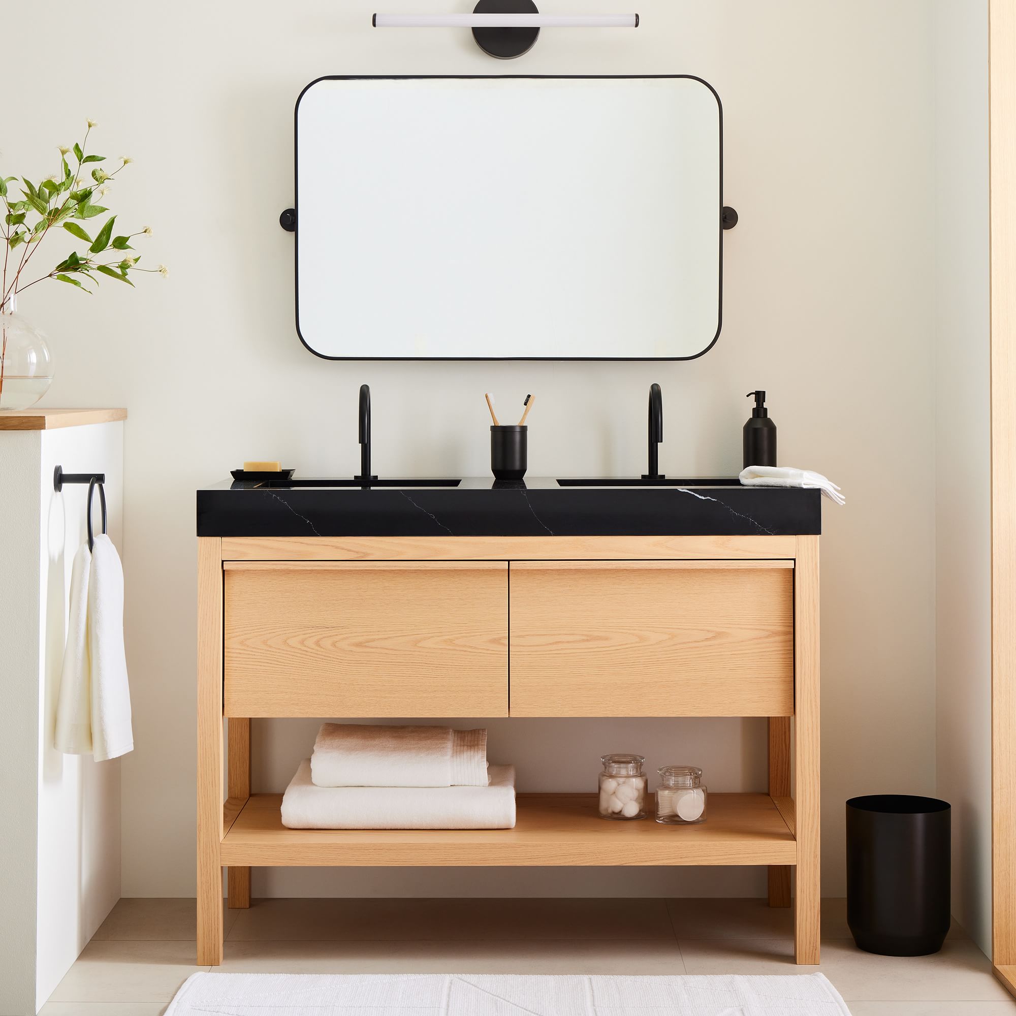 Glenn Double Bathroom Vanity (48"–72")
