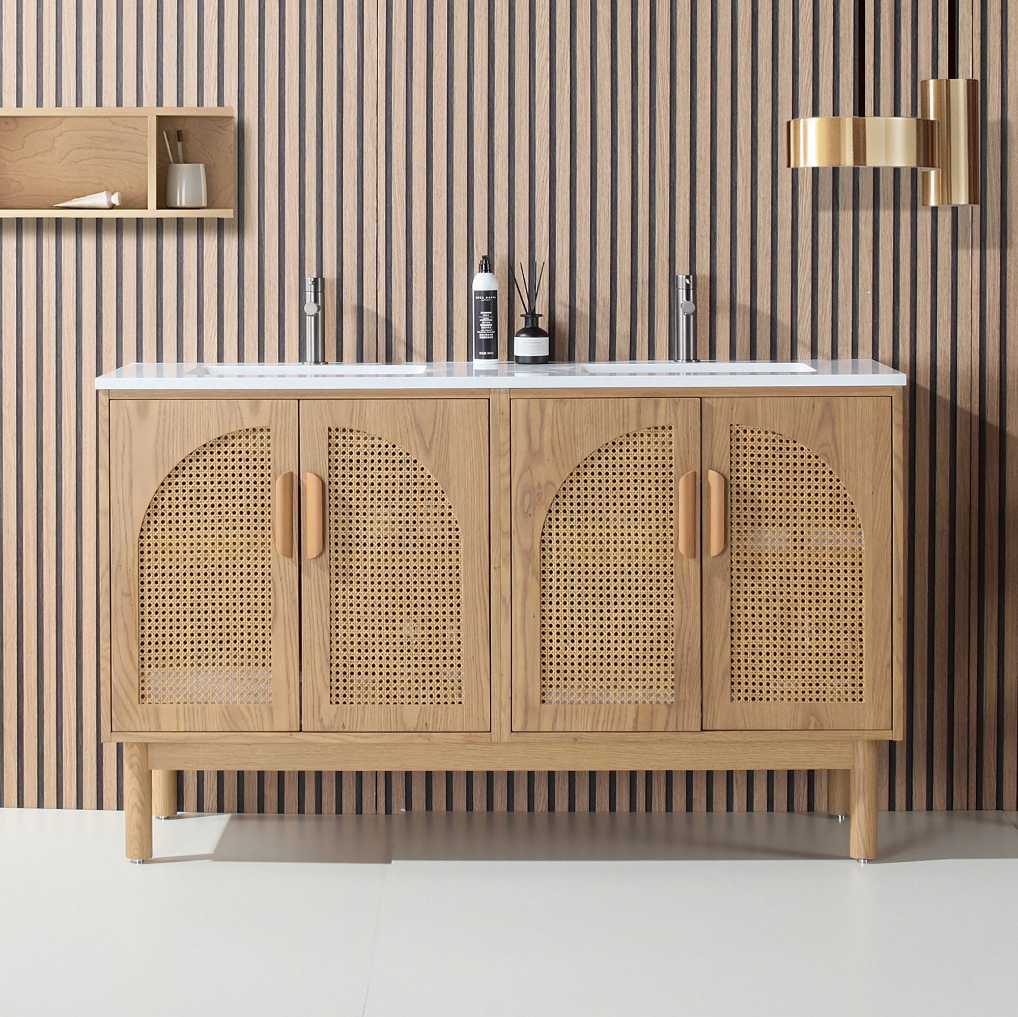 Medina Double Bathroom Vanity (60"–72")