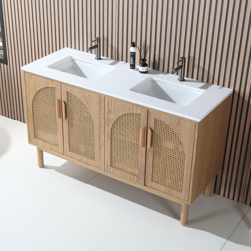Medina Double Bathroom Vanity (60"–72")