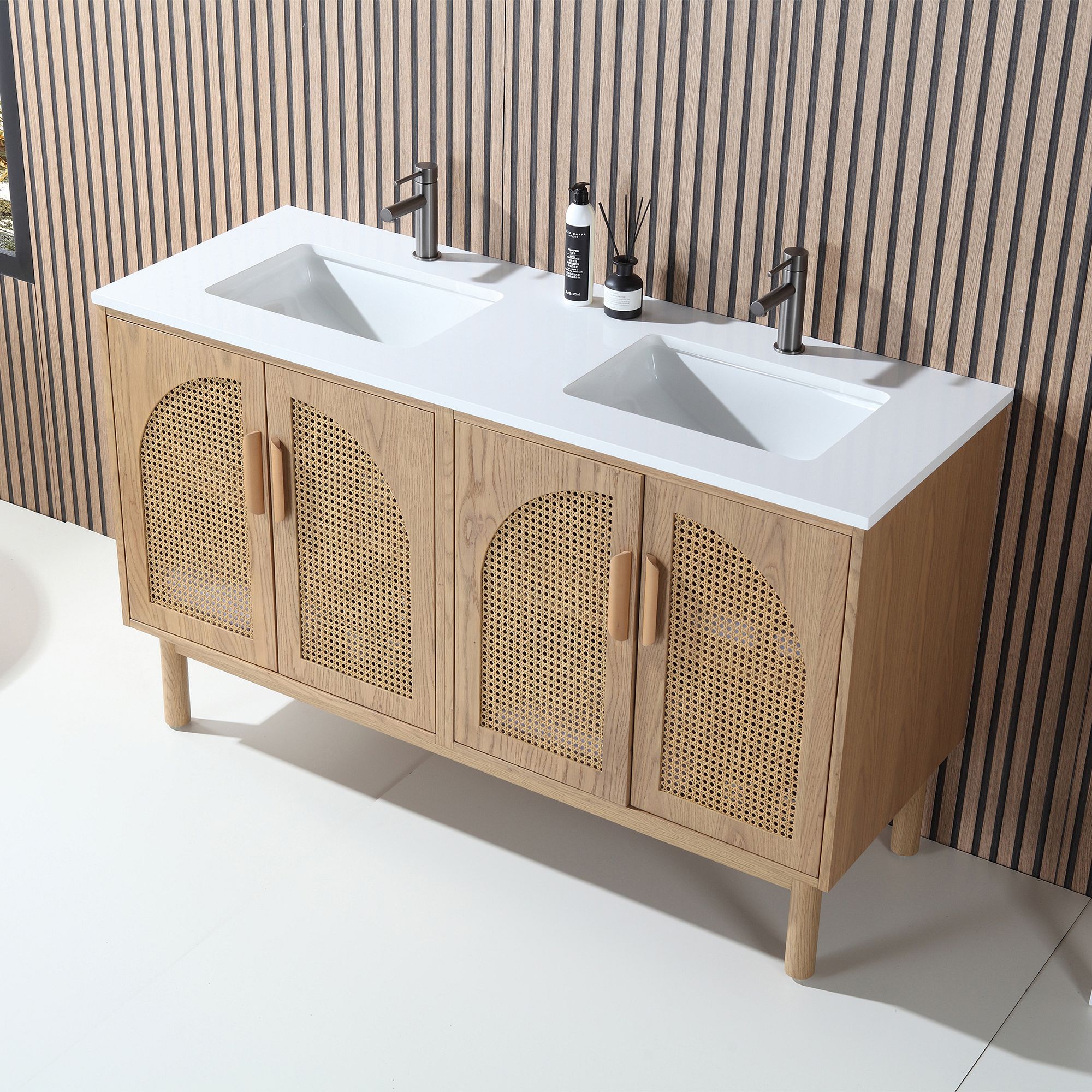 Medina Double Bathroom Vanity (60"–72")