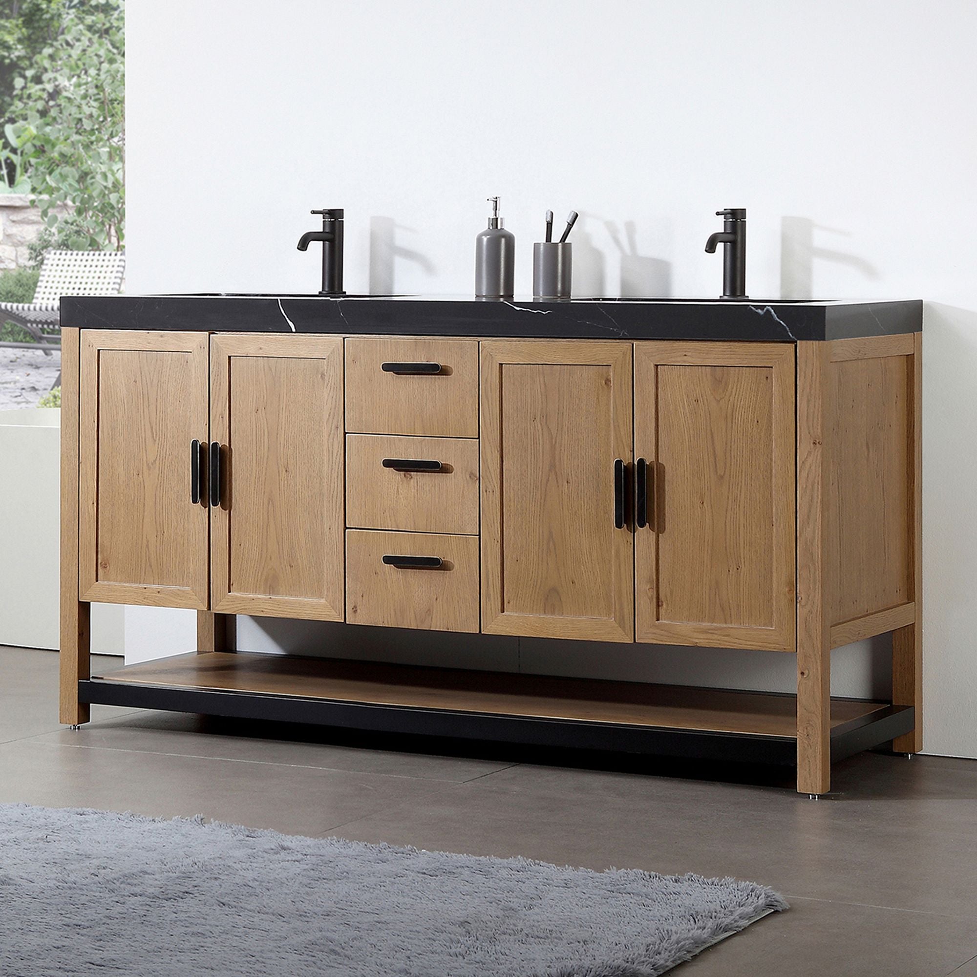 Whitby Double Bathroom Vanity (60"–72")