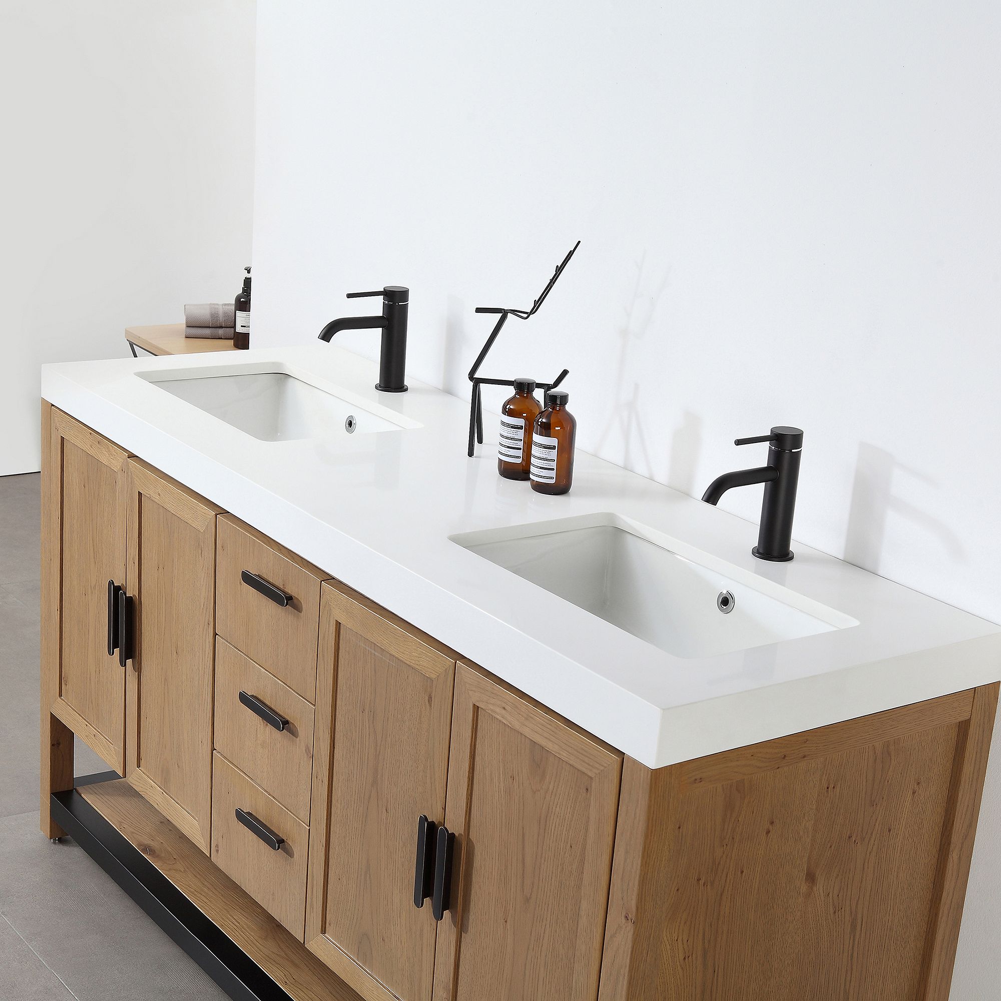 Whitby Double Bathroom Vanity (60"–72")